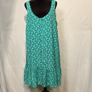 Floral Sleeveless Mini Dress